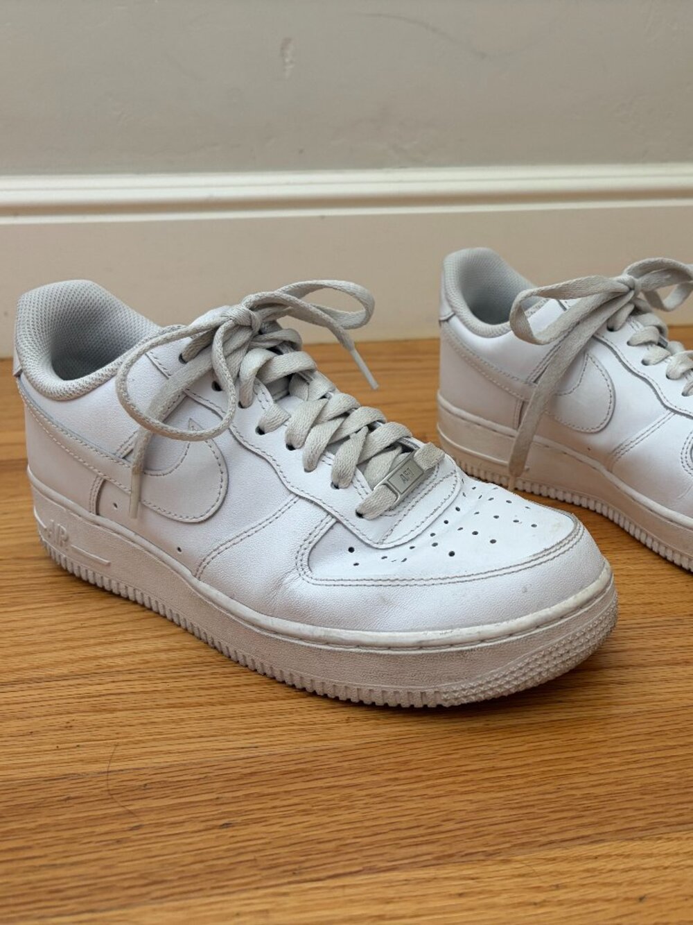 Nike Air Force 1's - White - US Women's 10, EUR 42
